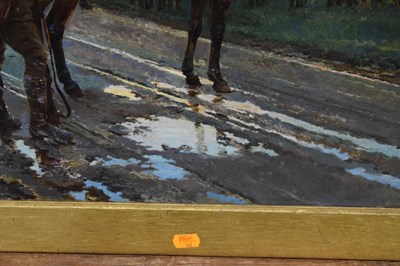 Lot 31 - Irish and Great War Interest - Fortunino Matania (1881-1963) - Oil on canvas - The Last General Absolution of the Munsters