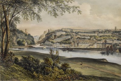 Lot 4 - Newman & Co (publisher) – View of the Avon Gorge and Clifton