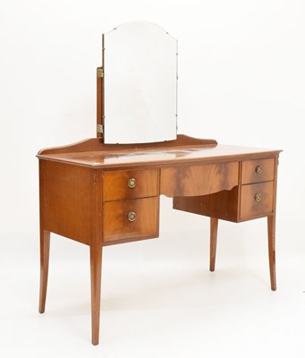 Lot 625 - Gimson & Slater Ltd, Vesper Furniture - Mahogany dressing table with mirror
