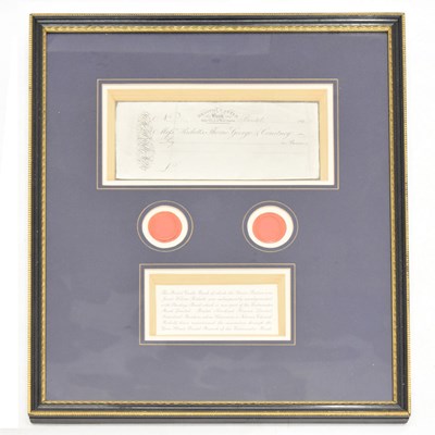 Lot 241 - Bristol Interest - Two wax seals