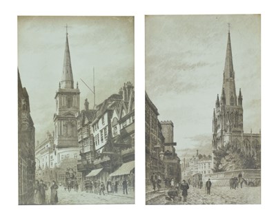 Lot 498 - Pair of Bristol engravings