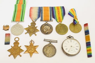 Lot 371 - British family medal collection