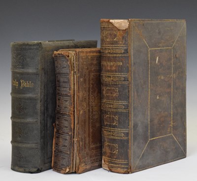 Lot 354 - 19th century Welsh Bible