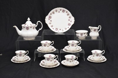 Lot 451 - Royal Albert 'Sweet Violets' pattern tablewares
