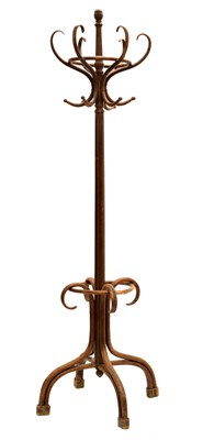 Lot 772 - Thonet-style large bentwood coat/hall stand