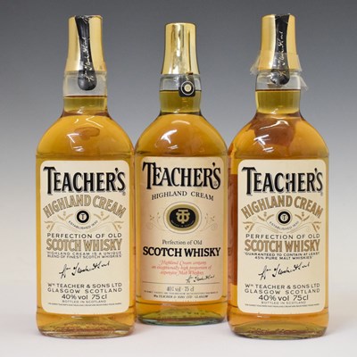 Lot 374 - Teacher's 'Highland Cream' Old Scotch Whisky