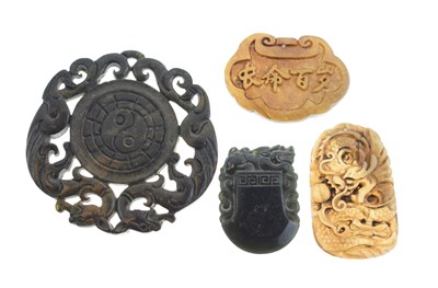 Lot 459 - Four Chinese carvings