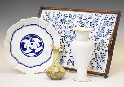 Lot 410 - Group of Continental ceramics