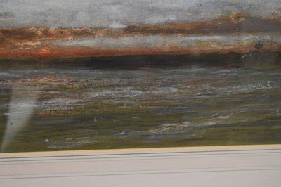 Lot 406 - Albert Goodwin (1845-1932) - Watercolour - 'Sea Mist at Dawn'