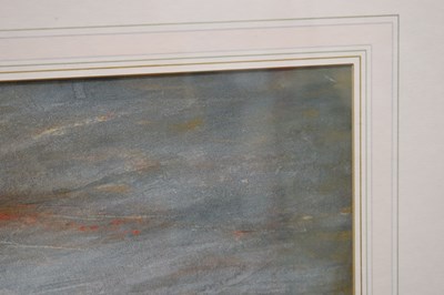 Lot 406 - Albert Goodwin (1845-1932) - Watercolour - 'Sea Mist at Dawn'