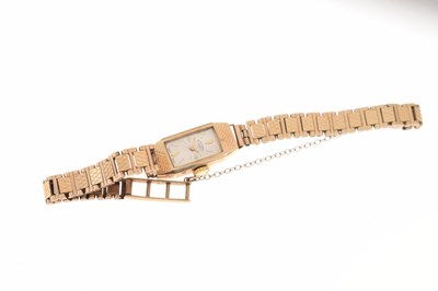 Lot 209 - Rotary - Lady's 9ct gold cocktail watch