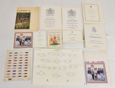 Lot 359 - Quantity of Royal related ephemera