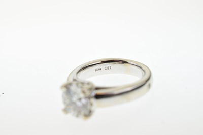 Lot 4 - Diamond single stone ring