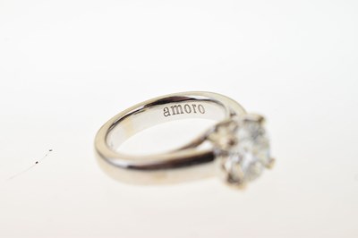 Lot 4 - Diamond single stone ring