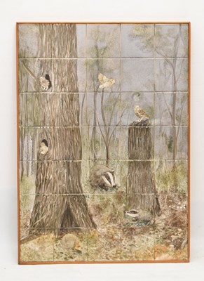 Lot 590 - Geoff Beeston panel tile, 1976