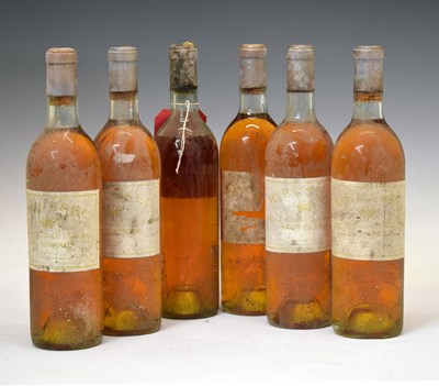 Lot 848 - Château Rieussec Premier Grand Cru Sauternes, 1969