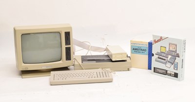 Lot 333 - Amstrad PCW8512 computer and accessories