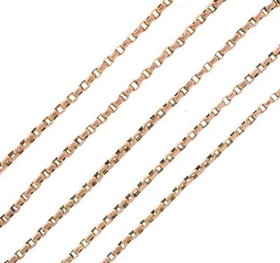 Lot 112 - Belcher link long chain