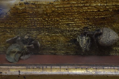 Lot 61 - Mid 17th century stumpwork panel