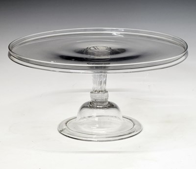 Lot 355 - 18th Century Silesian stem tazza