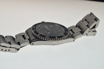 Lot 194 - Rolex - Gentleman's Oyster Perpetual Submariner wristwatch, ref.5513
