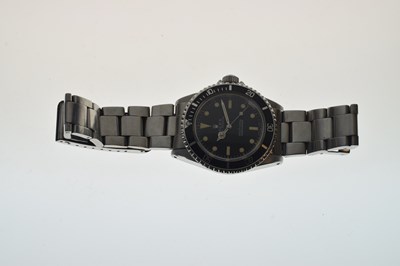 Lot 194 - Rolex - Gentleman's Oyster Perpetual Submariner wristwatch, ref.5513