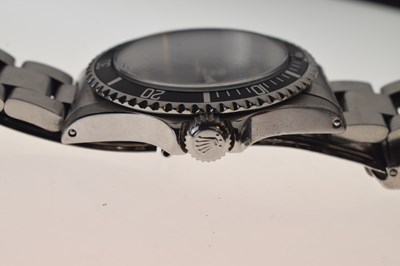 Lot 194 - Rolex - Gentleman's Oyster Perpetual Submariner wristwatch, ref.5513