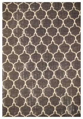 Lot 588 - One pair of curtains, grey velvet