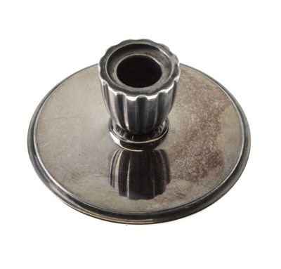 Lot 117 - Harald Nielsen for Georg Jensen, model number 897 silver taper stick