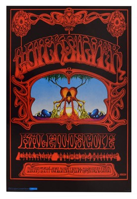 Lot 766 - Rick Griffin (American, 1944-91) – Quicksilver/Kaleidoscope/Avalon Ballroom Gig poster