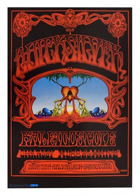 Lot 768 - Rick Griffin (American, 1944-91) – Quicksilver/Kaleidoscope/Avalon Ballroom Gig poster