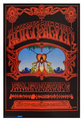 Lot 769 - Rick Griffin (American, 1944-91) – Quicksilver/Kaleidoscope/Avalon Ballroom Gig poster