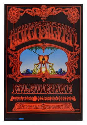 Lot 770 - Rick Griffin (American, 1944-91) – Quicksilver/Kaleidoscope/Avalon Ballroom Gig poster