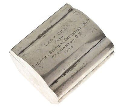 Lot 290 - William Spratling - Mid 20th century white metal box