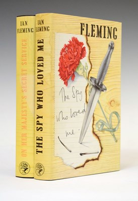 Lot 273 - Fleming, Ian - James Bond - The Spy Who Loved Me and On Her Majesty's Secret Service