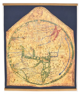 Lot 348 - Folio Society limited edition map of Mundi (The Hereford World Map)