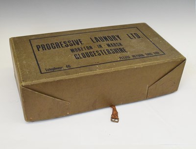 Lot 363 - Moreton in Marsh vintage printed card laundry box