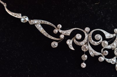 Lot 21 - Early 20th century Belle Époque diamond tiara