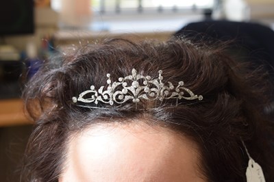 Lot 21 - Early 20th century Belle Époque diamond tiara