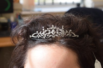 Lot 21 - Early 20th century Belle Époque diamond tiara