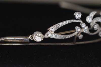 Lot 21 - Early 20th century Belle Époque diamond tiara