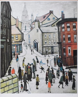 Lot 391 - After Lawrence Stephen Lowry - Berwick upon Tweed