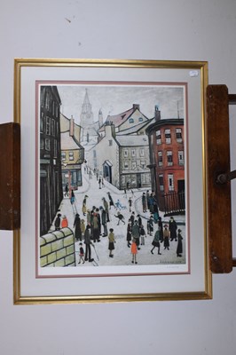 Lot 391 - After Lawrence Stephen Lowry - Berwick upon Tweed