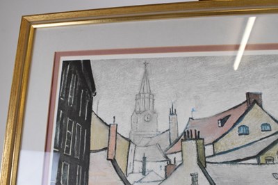 Lot 391 - After Lawrence Stephen Lowry - Berwick upon Tweed