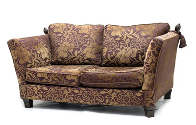 Lot 497 - Modern Knole two seater sofa