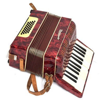 Lot 240 - Worldmaster piano accordion