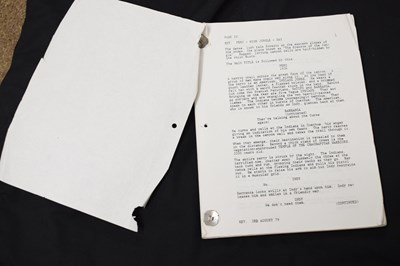 Lot 135 - Raiders of the Lost Ark (1981) draft screenplay film script - third revised edition