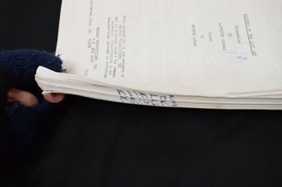 Lot 135 - Raiders of the Lost Ark (1981) draft screenplay film script - third revised edition