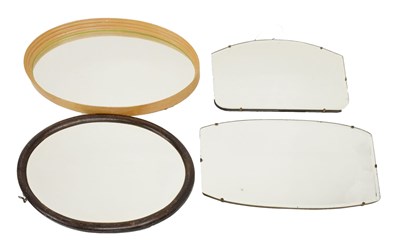 Lot 542 - Four various sized wall mirrors