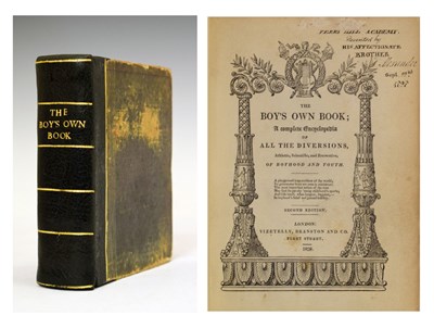 Lot 550 - 'The Boy's Own Book' [by William Clarke] - Second Edition 1828